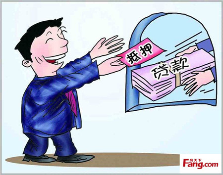 该企业以1万元固定资产为抵押,申请贷款60万元,即上述借款已逾期