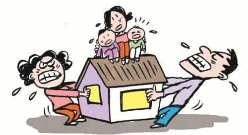 夫妻离婚房产分割:夫妻离婚后,房产如何分割?